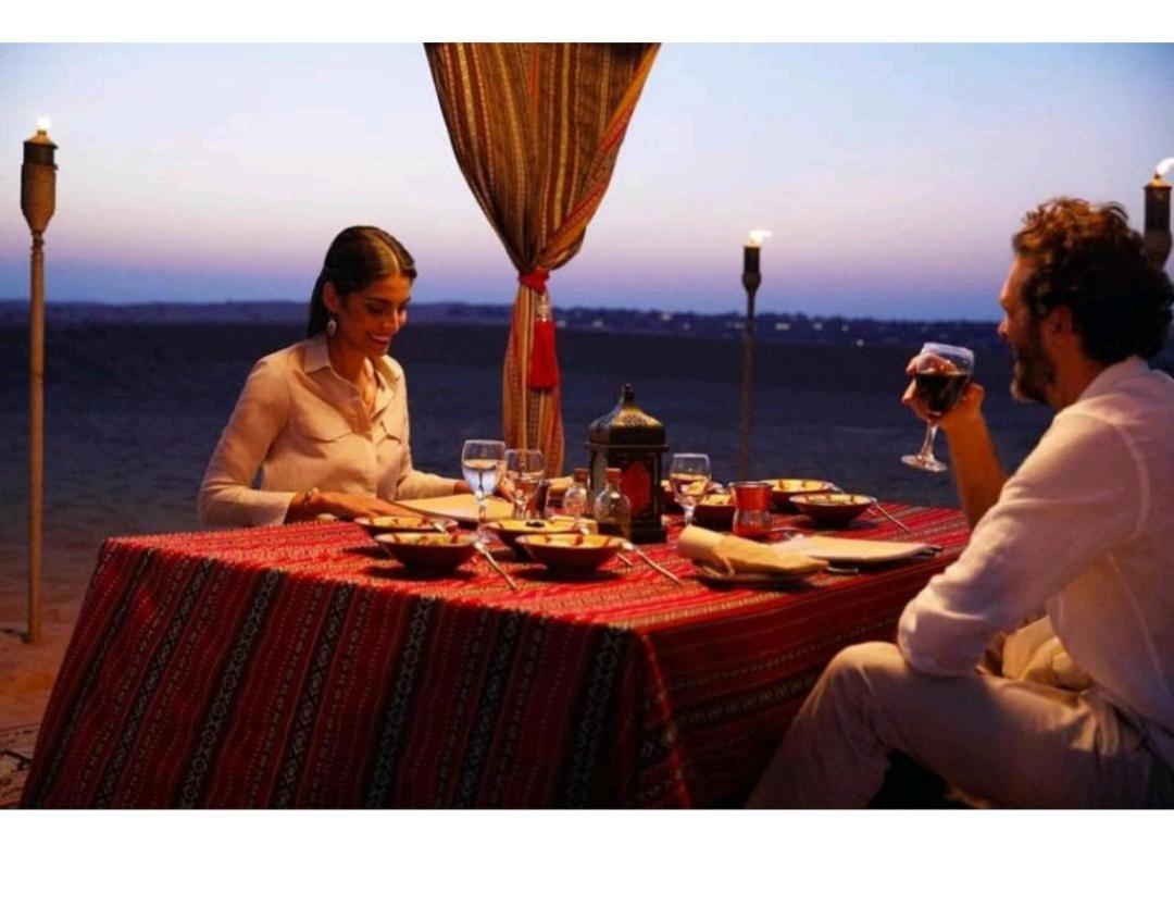 Golden Sandstone Hotel Desert Safari Camp Jaisalmer Extérieur photo