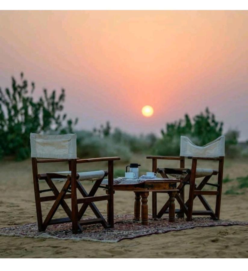 Golden Sandstone Hotel Desert Safari Camp Jaisalmer Extérieur photo