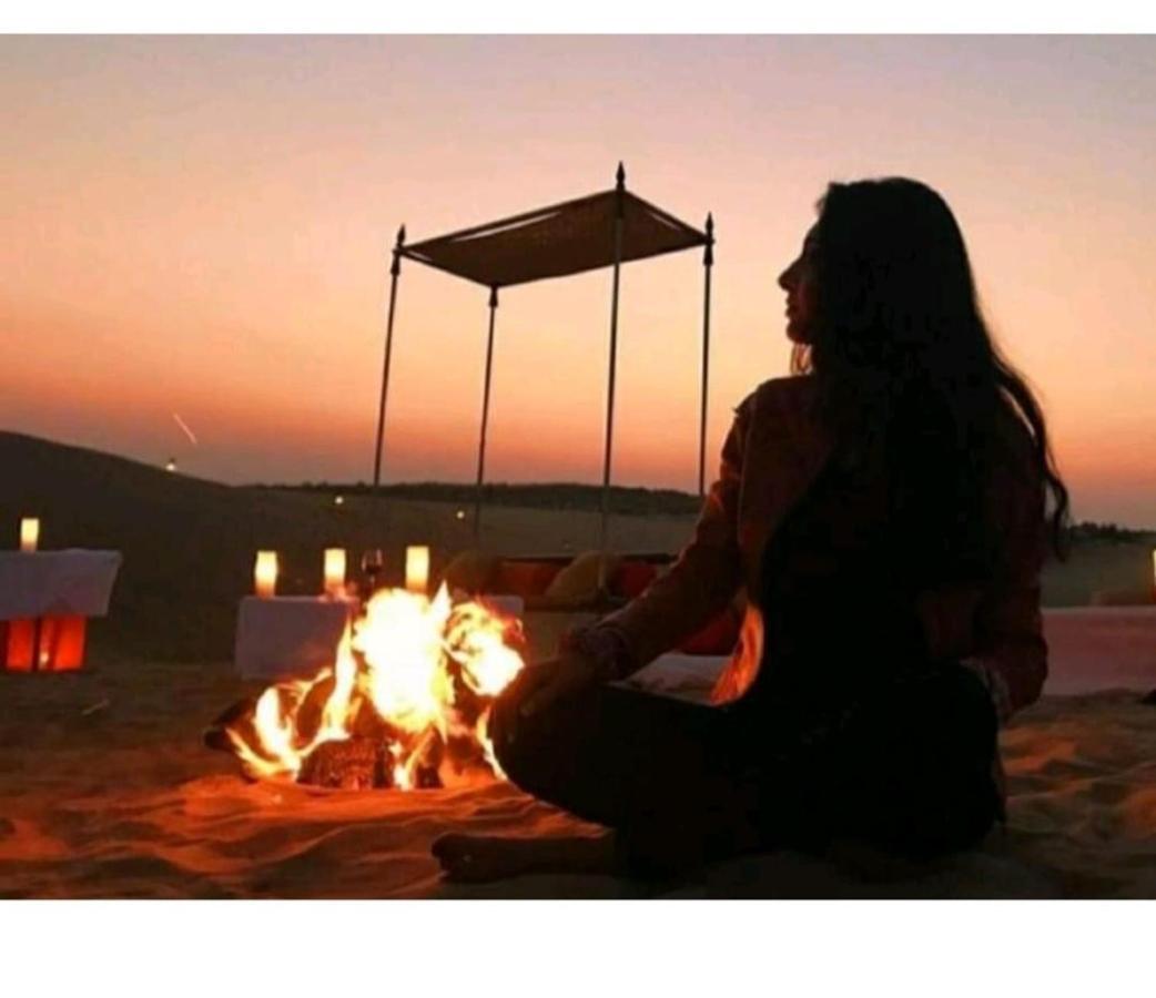 Golden Sandstone Hotel Desert Safari Camp Jaisalmer Extérieur photo