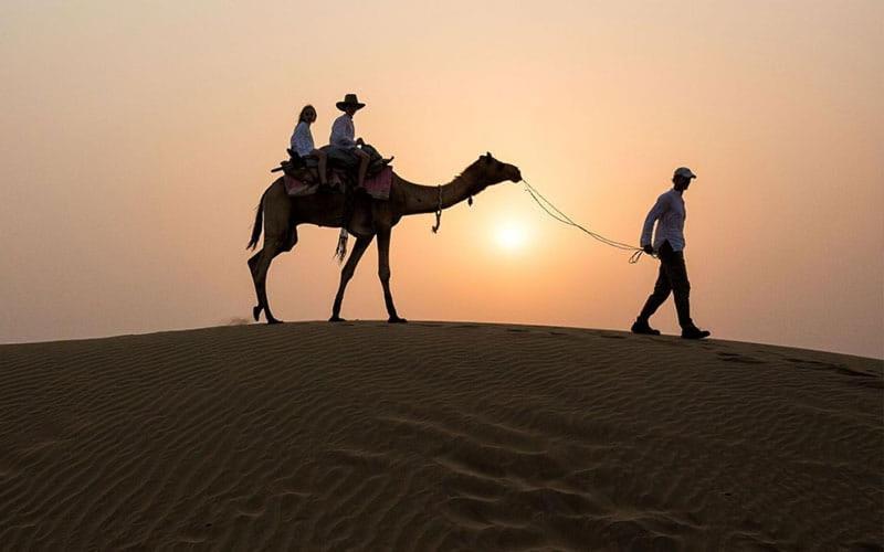 Golden Sandstone Hotel Desert Safari Camp Jaisalmer Extérieur photo