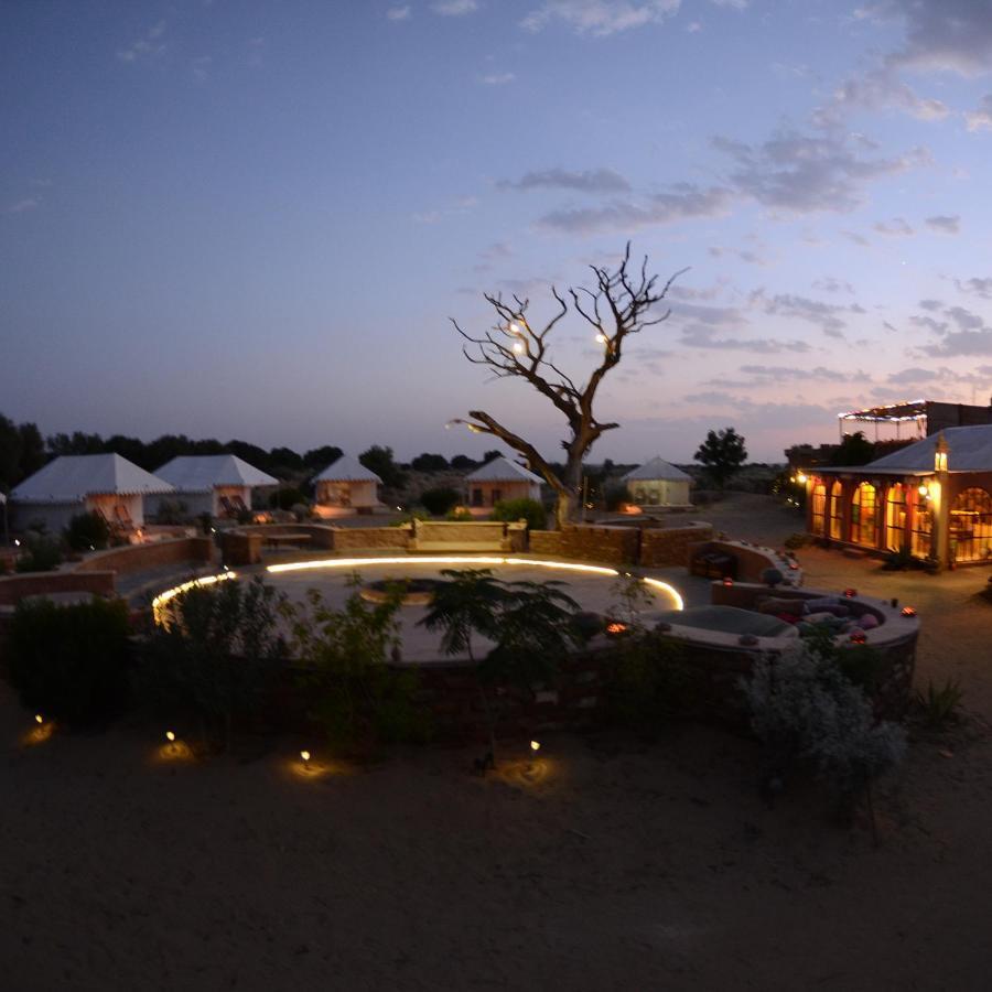 Golden Sandstone Hotel Desert Safari Camp Jaisalmer Extérieur photo