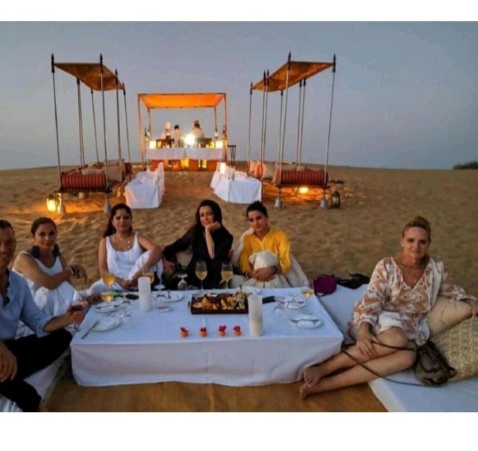 Golden Sandstone Hotel Desert Safari Camp Jaisalmer Extérieur photo
