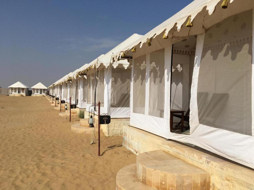 Golden Sandstone Hotel Desert Safari Camp Jaisalmer Extérieur photo